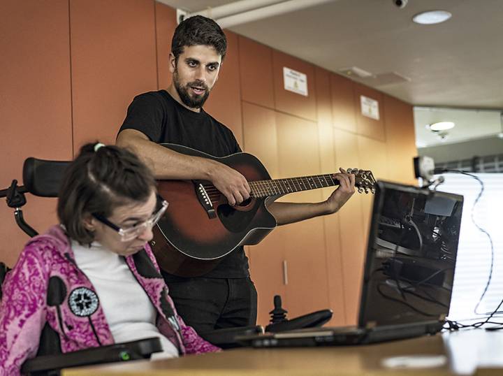 Imagen de El ‘software’ que permite a personas con discapacidad cerebral hacer música