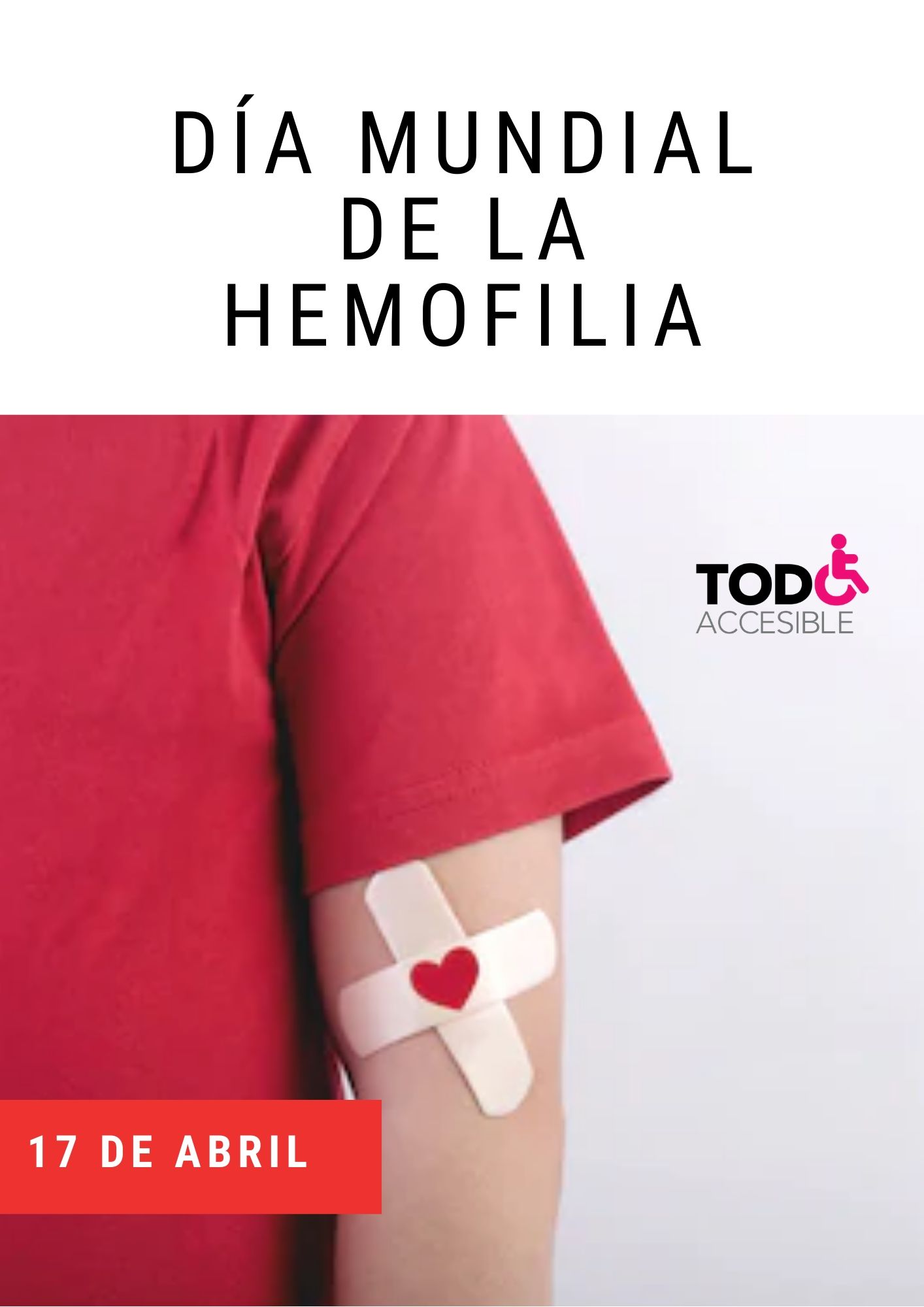 Imagen de 17 de abril: Día Mundial de la Hemofilia